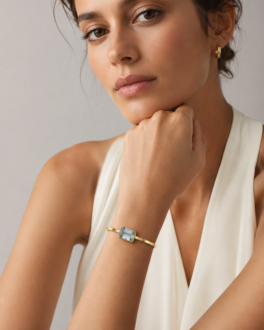 Bracelete Pedra Acqua
