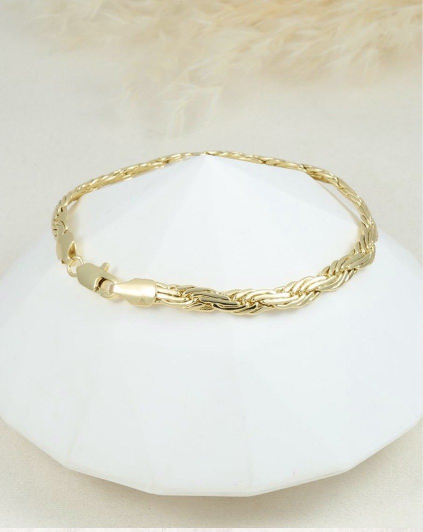 Pulseira Entrelaçada - Amora SemiJoias
